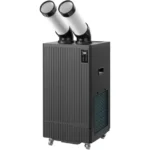Climatiseur pro mobile 3,5 kW 12000 BTU 680m³/h - Spotcooler professionnel pour climatisation localisée - avec thermostat intégré - 2 sorties MW Tools