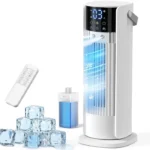 Climatiseur Mobile Silencieux 4 En 1 Ventilateur Rafraichisseur D'Air Avec 4 Vitesses De Ventilation