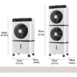 Climatiseurs Portables, 14L Climatiseurd'eau avec Télécommande, – Image 2