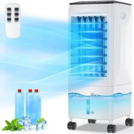Ventilateur de refroidissement portable et silencieux , ventilateur économe en énergie